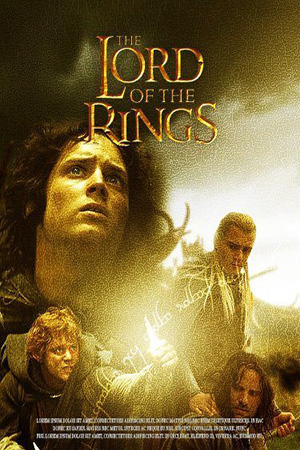 Lord of the Rings movie poster
